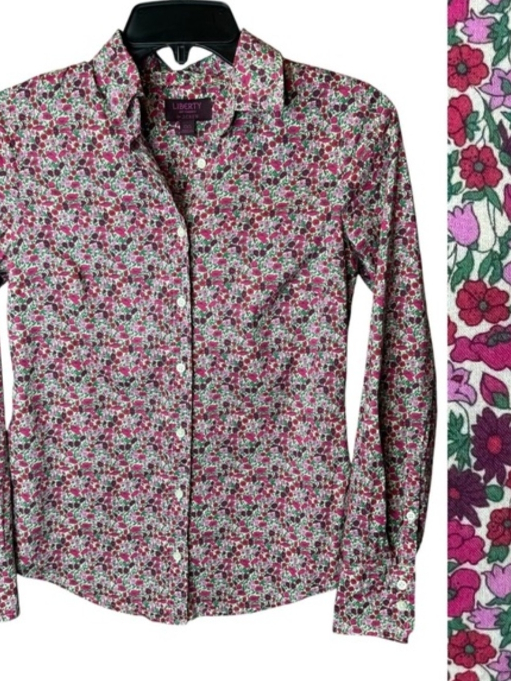 J. Crew Liberty of London Floral Shirt - Size 8 - NWT